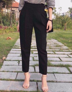 Quần Baggy Tây lưng thun