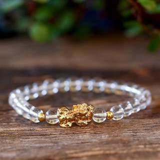 Vòng tay phong thủy tỳ hươu màu trắng MSV13