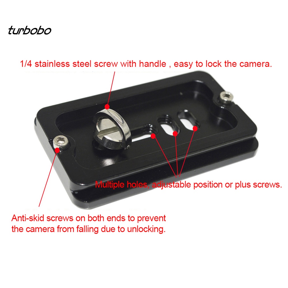 Đế gắn máy ảnh PU-70 1/4 inch cho Benro Arca Swiss QR K3E4