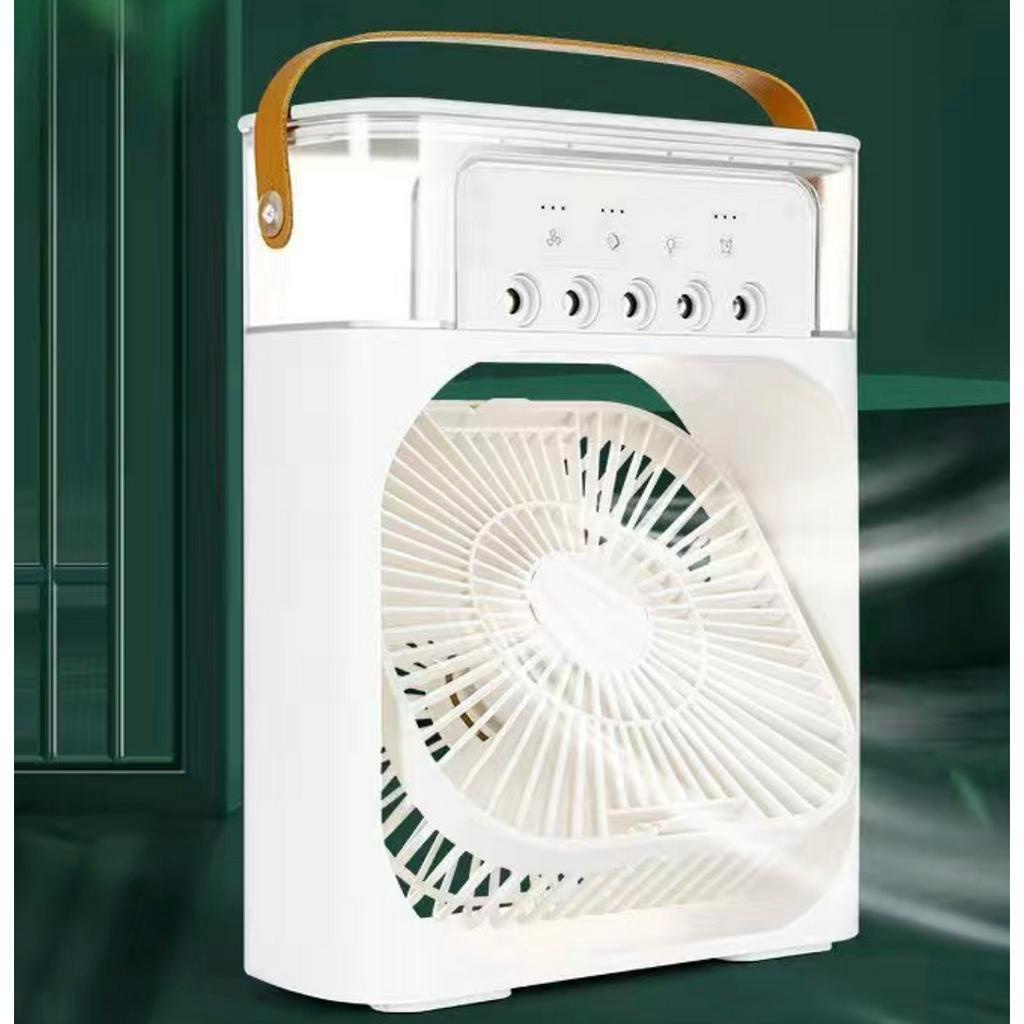 Quạt Điều Hòa Hơi Nước Mini 600ml , Quạt Phun Sương Tạo Ẩm Làm Mát Để Bàn Văn Phòng