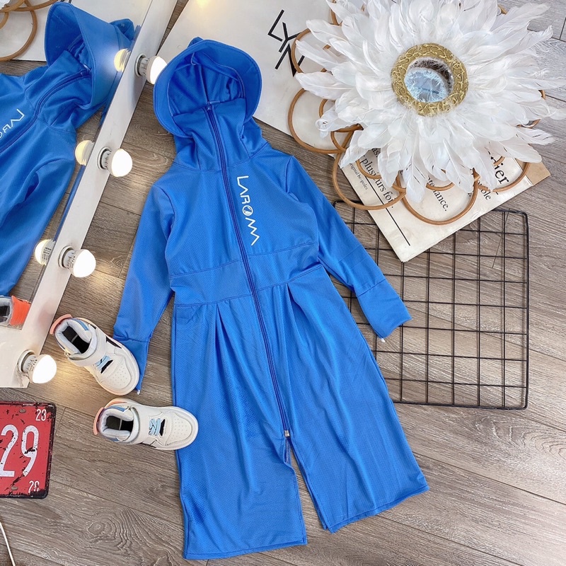 Áo chống nắng cho bé, áo chống nắng toàn thân
