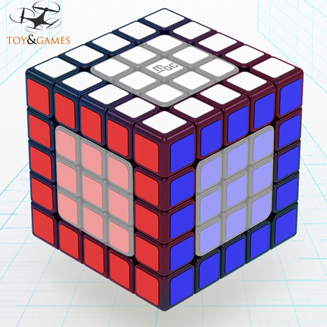 Đồ Chơi Khối Rubik 5x5 Từ Tính Xoay Mượt Mà Dành Cho Người Lớn Và Trẻ Em