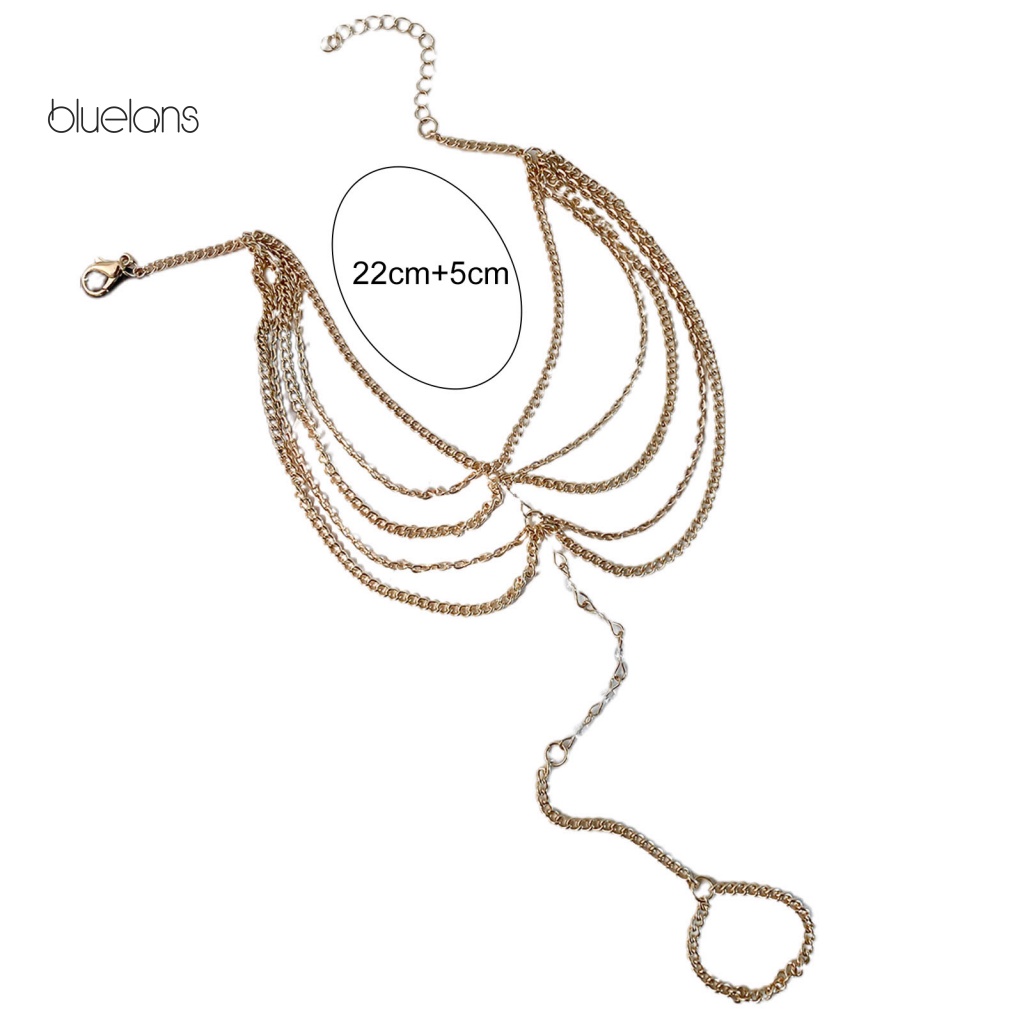 Bộ Nhẫn Đeo Ngón Chân Năm Lớp Thân Thiện Với Da