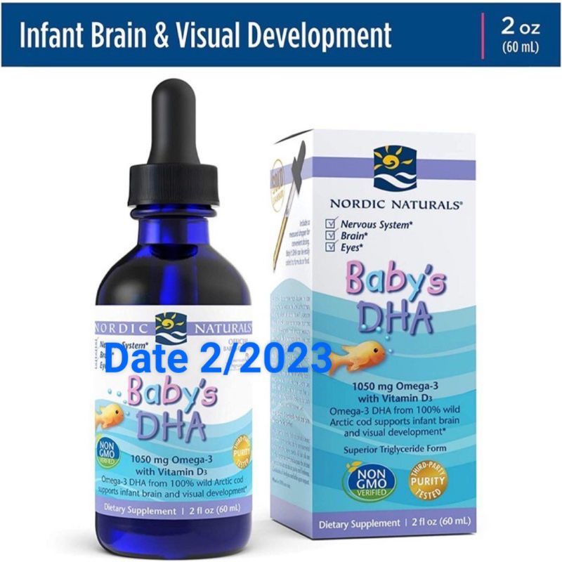 Nordic Naturals, Baby DHA 60ml