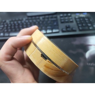 Đế đèn led 3D ( gỗ thông )