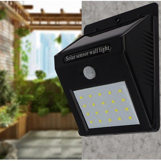 Đèn LED cảm ứng Solar Sensor Wall Light - 20 Led