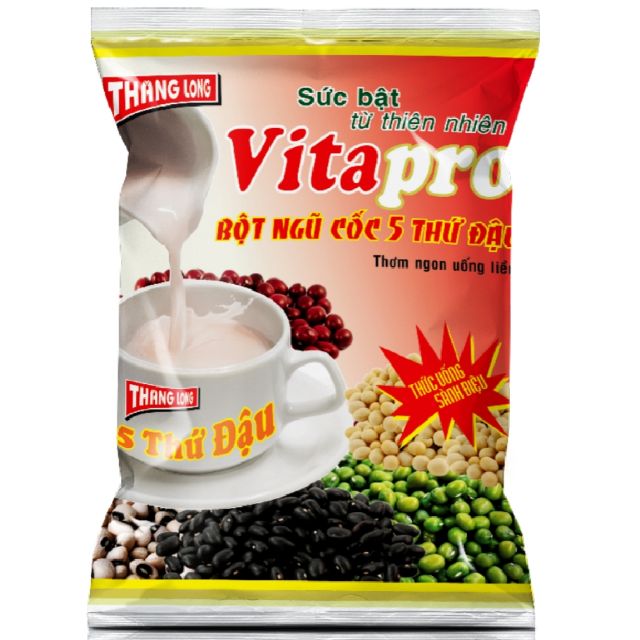 BỘT NGŨ CỐC 5 LOẠI ĐẬU VITAPRO ( CÓ ĐƯỜNG )