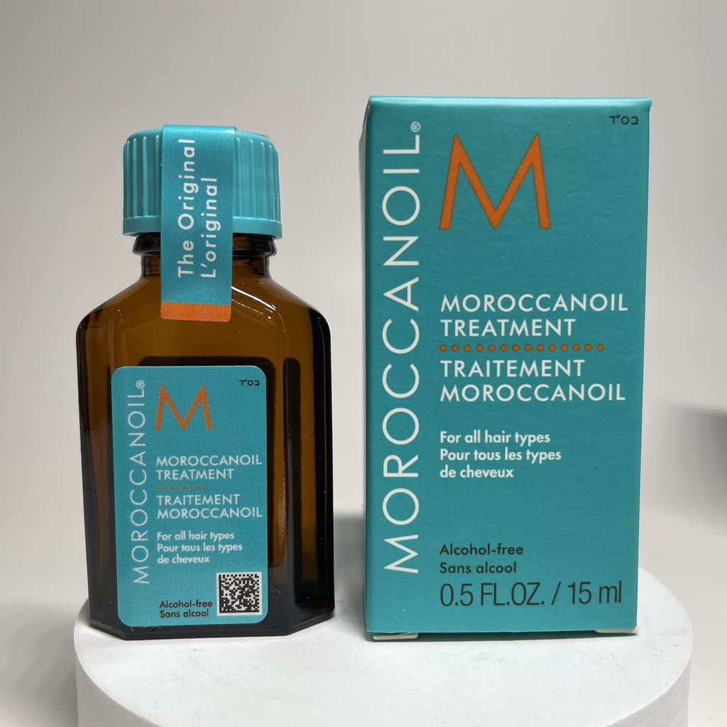 Combo Try Me Kit dầu gội xả dưỡng ẩm Moroccanoil Hydration 70mlx2 và tinh dầu Treatment 15ml ( New 2021 )