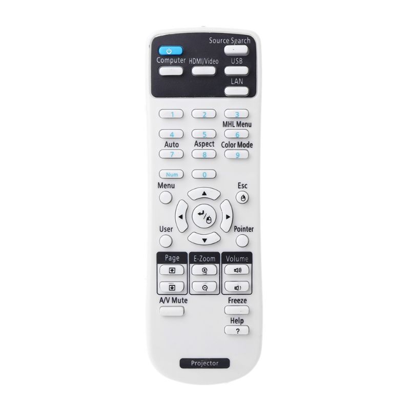 Điều Khiển Từ Xa Thay Thế Chất Lượng Cho Máy Chiếu Epson 1599176 Ex3220 Ex5220 Ex5230 Ex6220 Ex7220 725hd