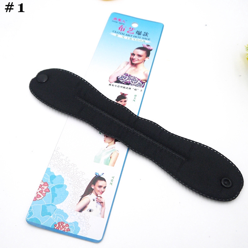 Women Fashion Magic Sponge Hair Twist Styling Clip Stick Bun Maker Braid Tool