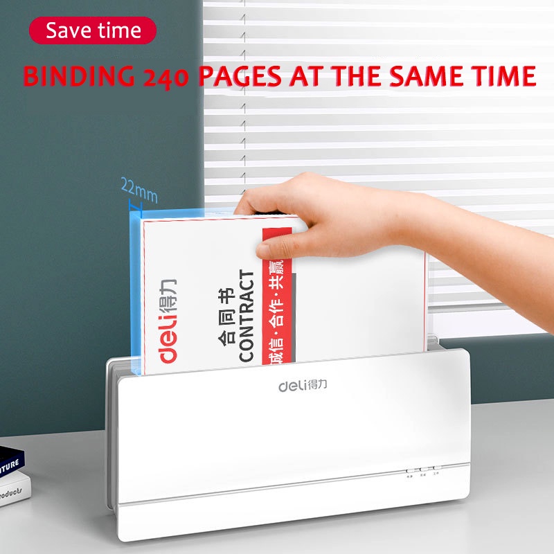 Máy đóng gáy keo 14672 Cảm biến thông minh Máy đóng gáy nóng chảy để Đối với Hợp đồng Đóng sách Hợp đồng Văn phòng Dữ liệu gia đình Đối chiếu văn bản