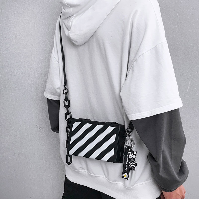 Túi Đeo Chéo siêu bền thời trang nam nữ Bias Bag Kuu Clothes Màu Bạc chống thấm nước tùy ý điều chỉnh - Túi Bias Bag