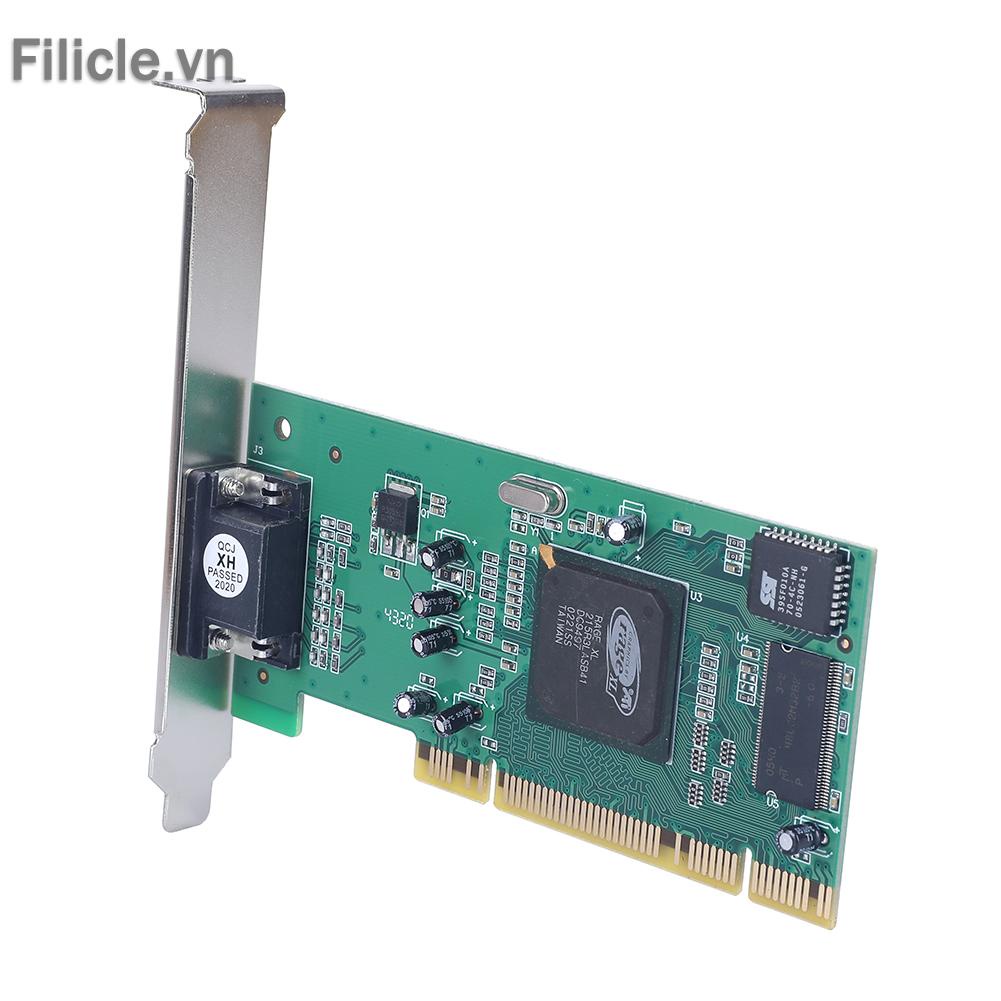 Mô đun chuyển đổi thẻ đồ họa PCI Rage XL 8MB VGA cho máy tính bàn | WebRaoVat - webraovat.net.vn