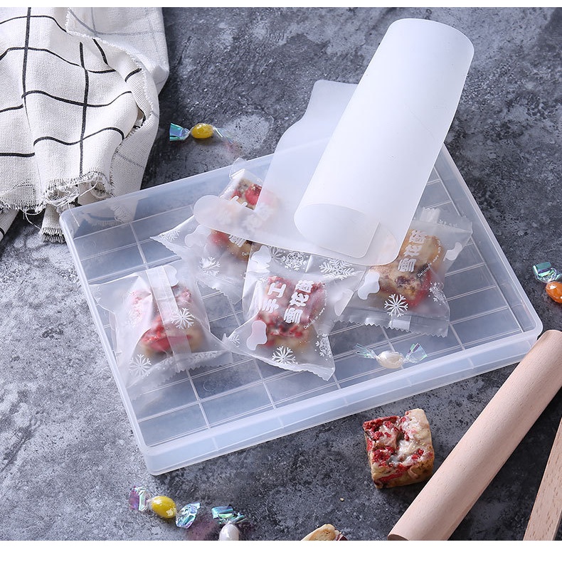 Khuôn làm kẹo nougat tiện lợi, đế rời 5 chi tiết, 60 ô