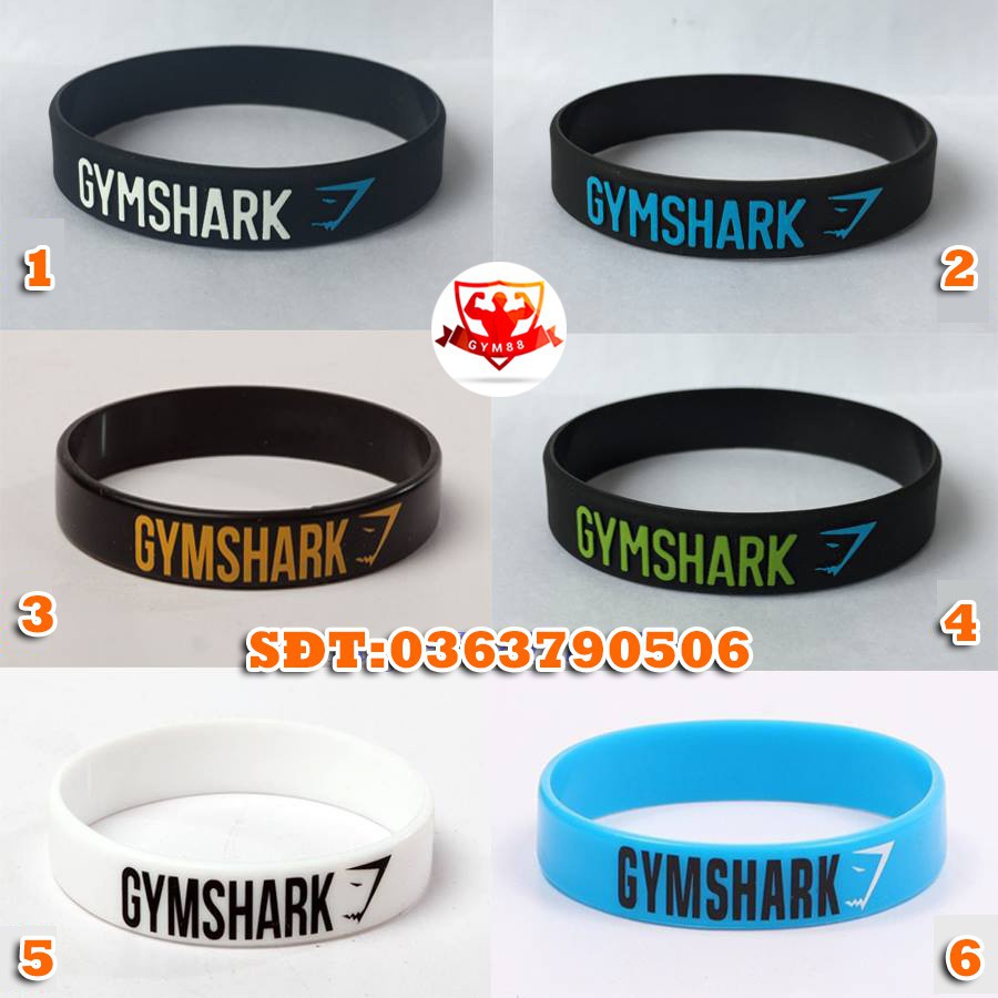 Vòng tay tập gym 💖 SIÊU CHẤT 💖 vòng tay gymshark - Hàng nhập khẩu