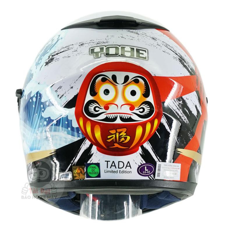 Nón bảo hiểm YOHE 970 DARUMA phiên bản giới hạn