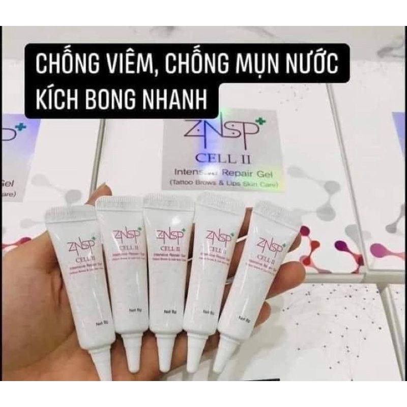 Tế bào gốc ZNSP , kích bong , chống mụn nước sau phun xăm