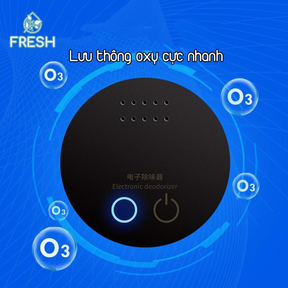Máy Lọc Không Khí Khử Mùi Sát Khuẩn Đa Năng Mini Dùng Cho Nhà Vệ Sinh, Phòng Ngủ Tiện Lợi Fresh