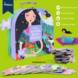 Xếp Hình Vali Sleeping Beauty - Mideer