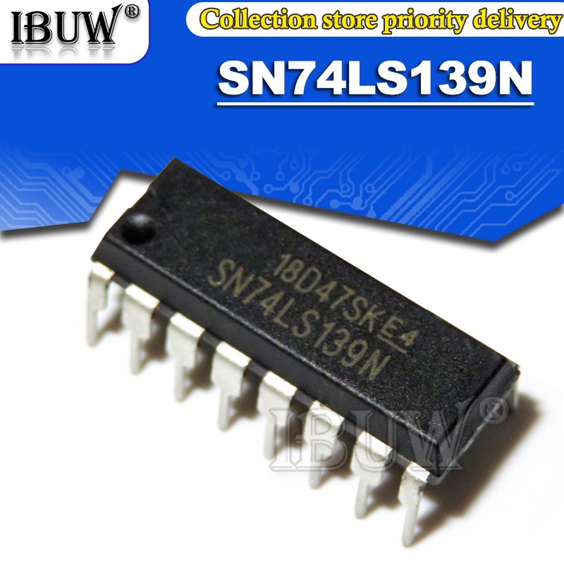 Bộ 10 Linh Kiện Điện Tử SN74LS139N DIP16 SN74LS139 74LS139N 74LS139 DIP IC