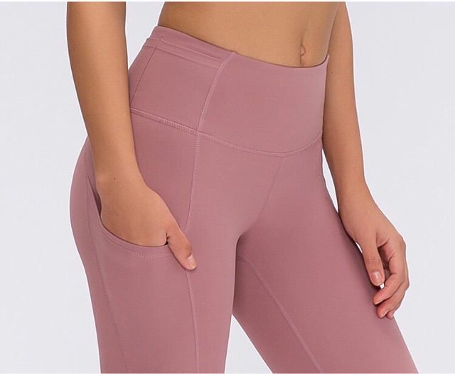 Quần tập Lululemon Fast & Free Tight dáng ngố - Quần tập thể thao Lulu không logo