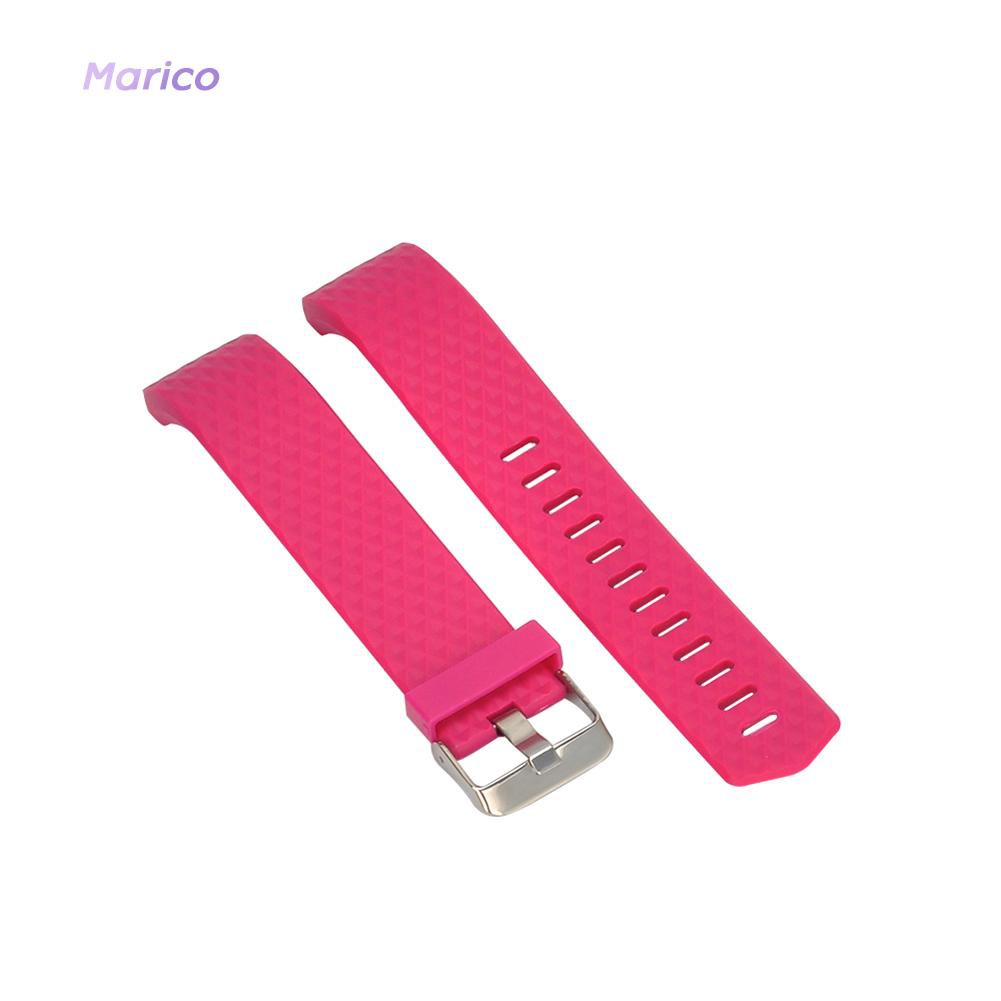 ✿MA✿Monitor Watches Diamond Silicone Band Fitbit Charge 2 Band Heart Rate