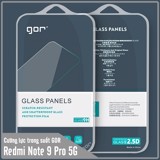 Bộ 2 kính cường lực Gor cho Xiaomi Redmi Note 9 Pro 5G vát cạnh 2,5D cảm ứng siêu mượt