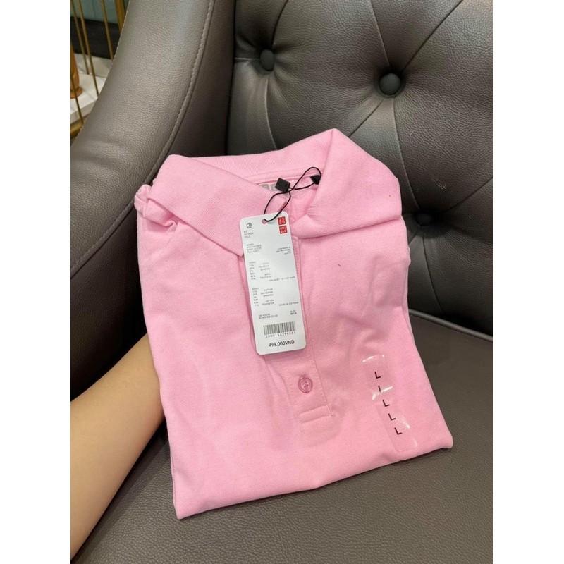 BÁN SỈ ÁO POLO U.NI TRƠN 5 MÀU CHO NỮ