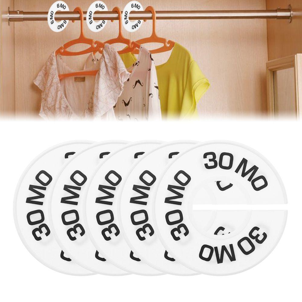 FAY Set 5 Móc Treo Quần Áo handmade Hình Tròn Size Mới DIY