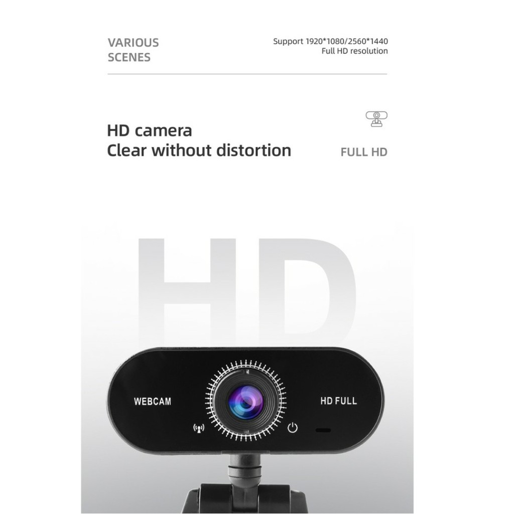 Webcam 1080p Full Hd 1080 Tích Hợp Mic | BigBuy360 - bigbuy360.vn