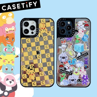 Casetify Pokémon Pikachu Squirtle Bulbasaur Charmander Poké Soft Silicone TPU Case Cover For iPhone 7 8 Plus 7+ 8+ X XS XR 11 11Pro 12 Mini 12Mini Pro Max XSMax SE 2020 Casing