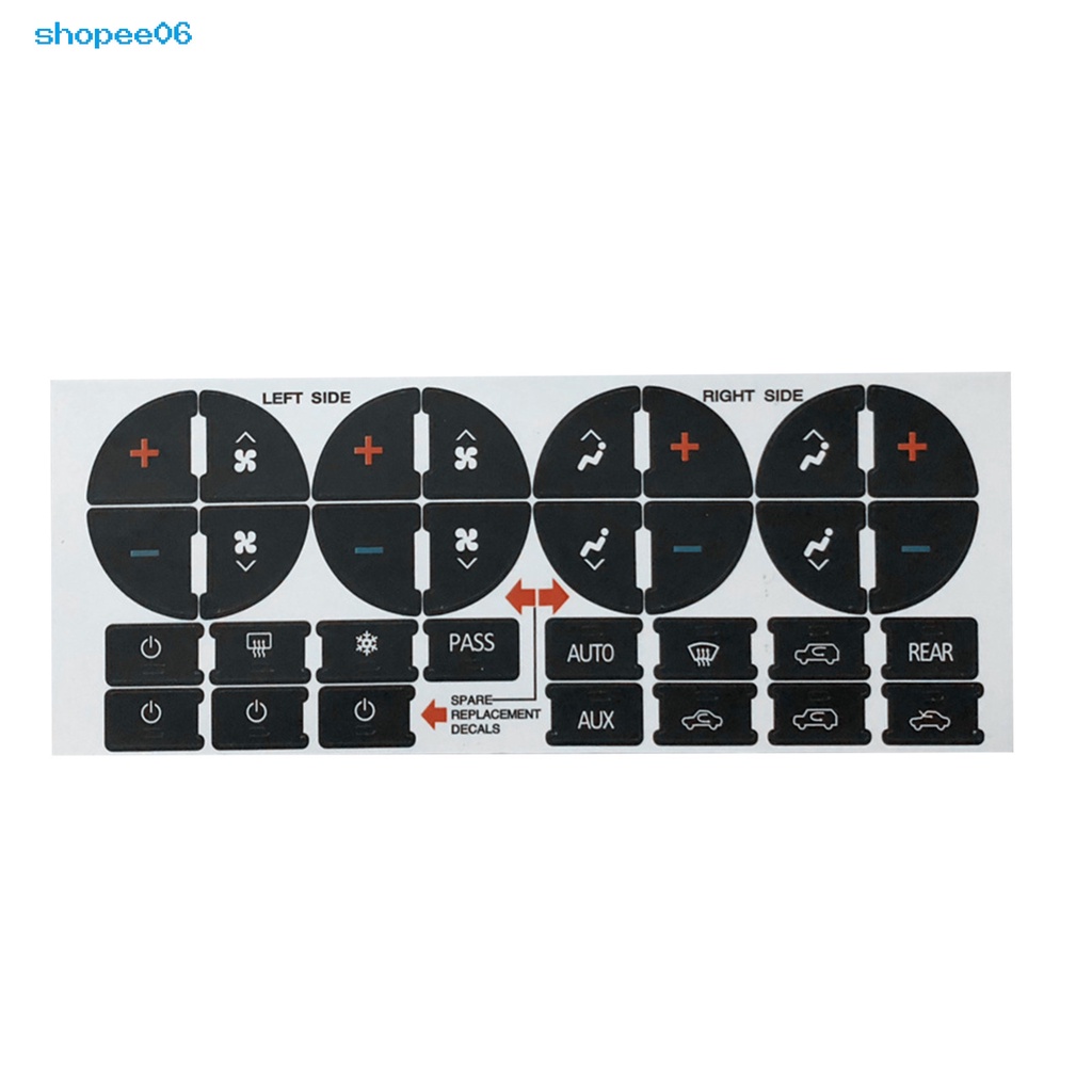 Miếng dán nút bấm điều khiển xe hơi độ dính cao