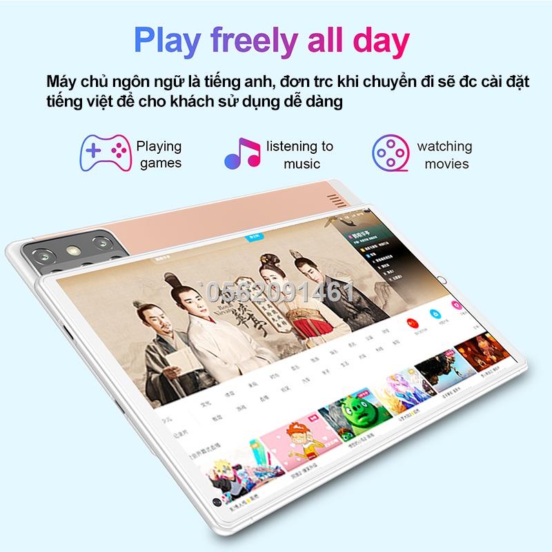 ❃❐Máy tính bảng 8 inch, ipad, 4 + 64GB / 6 + 128GB / 8 + 256GB, phiên bản nâng cấp mới nhất của 5G vào năm | WebRaoVat - webraovat.net.vn