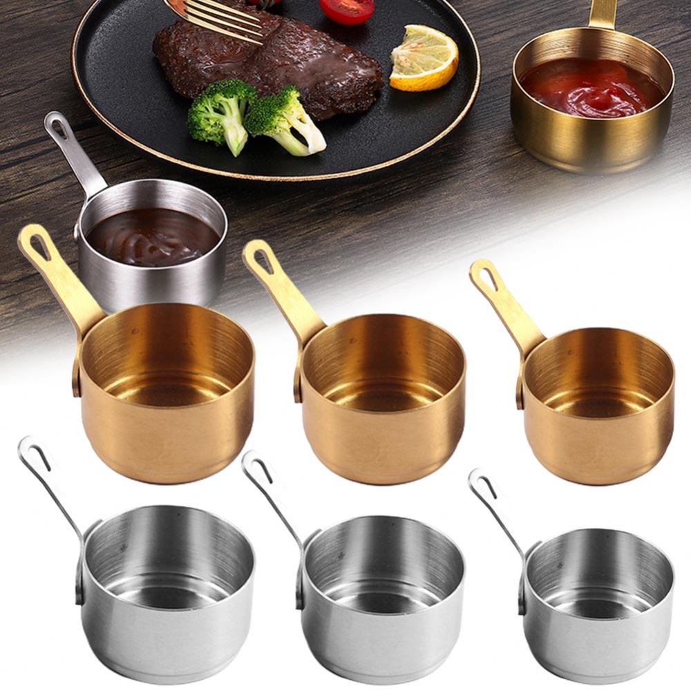 1 Nồi Đựng Nước Sốt Chống Dính 60-100ml Cỡ Nhỏ Siêu Bền Tiện Dụng Cho Nhà Bếp