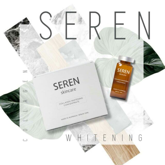 Serum Seren Collagen Whitening Concentrate - Tinh chất dưỡng trắng, chống lão hóa