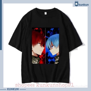 Áo thun đen anime Assassination Classroom - Lớp học ám sát Koro Sensei đủ size