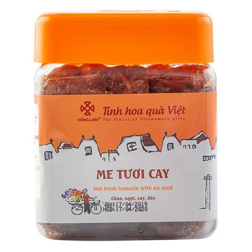 Ô Mai Me Tươi Cay Hồng Lam - Vị Chua Cay Ngọt - Hộp (200g,300g,500g)