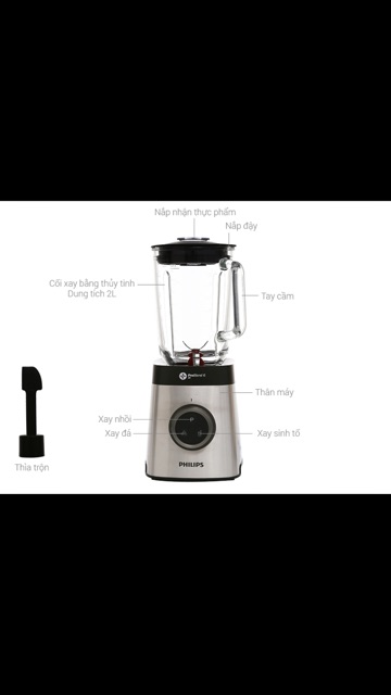 Máy xay sinh tố Philips HR3652