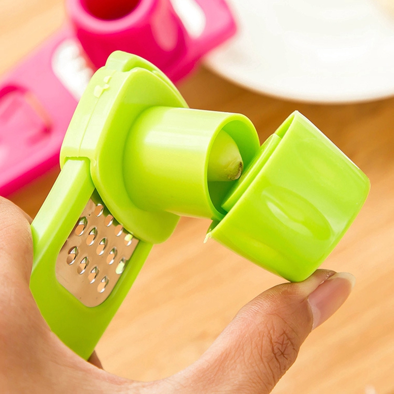 Dụng cụ nghiền tỏi bằng thép không gỉ tiện lợi cho nhà bếp