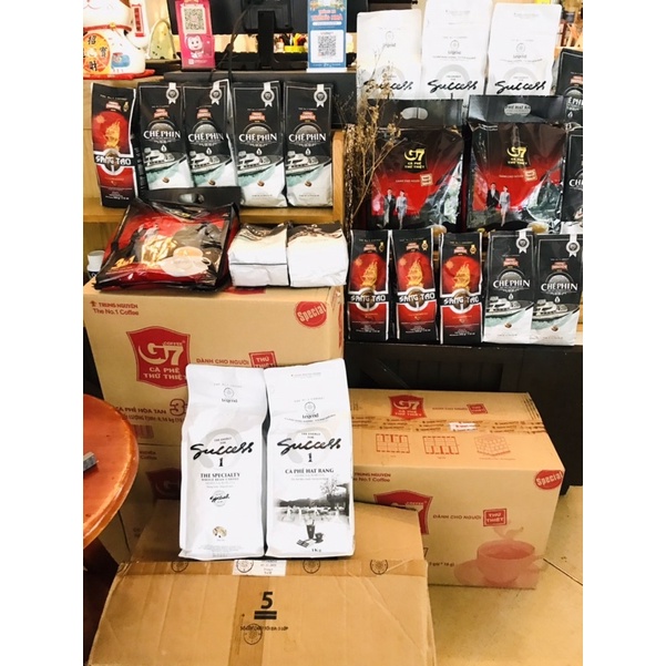 Cà phê sữa hòa tan G7 3in1 Trung Nguyên bịch 50 gói 16gr | BigBuy360 - bigbuy360.vn