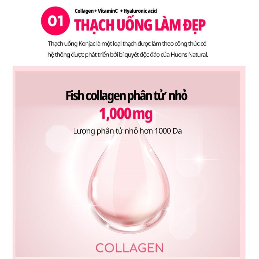 Thạch Uống Collagen Chiết Xuất Từ Nho Xanh INNERSET 150ml - K2V Shop