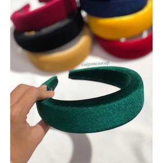 Băng đô vải nhung ( giả mấn)