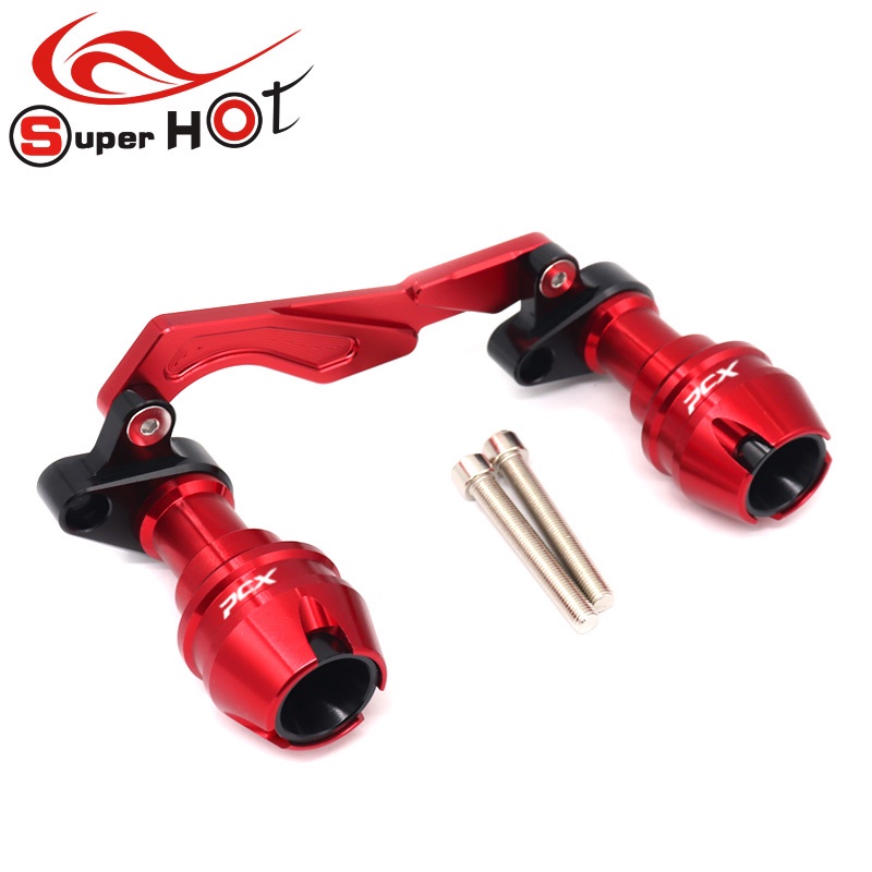 Applicable to HONDA PCX125 PCX150 PCX160 Modified Exhaust Pipe Anti-fall Rubber Front Wheel Fork Protection Ball Bar