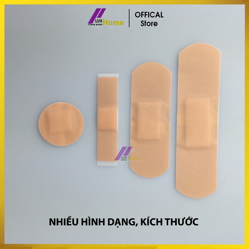 Urgo dán vết thương nhiều kích thước - Hộp 100 miếng Luxhome