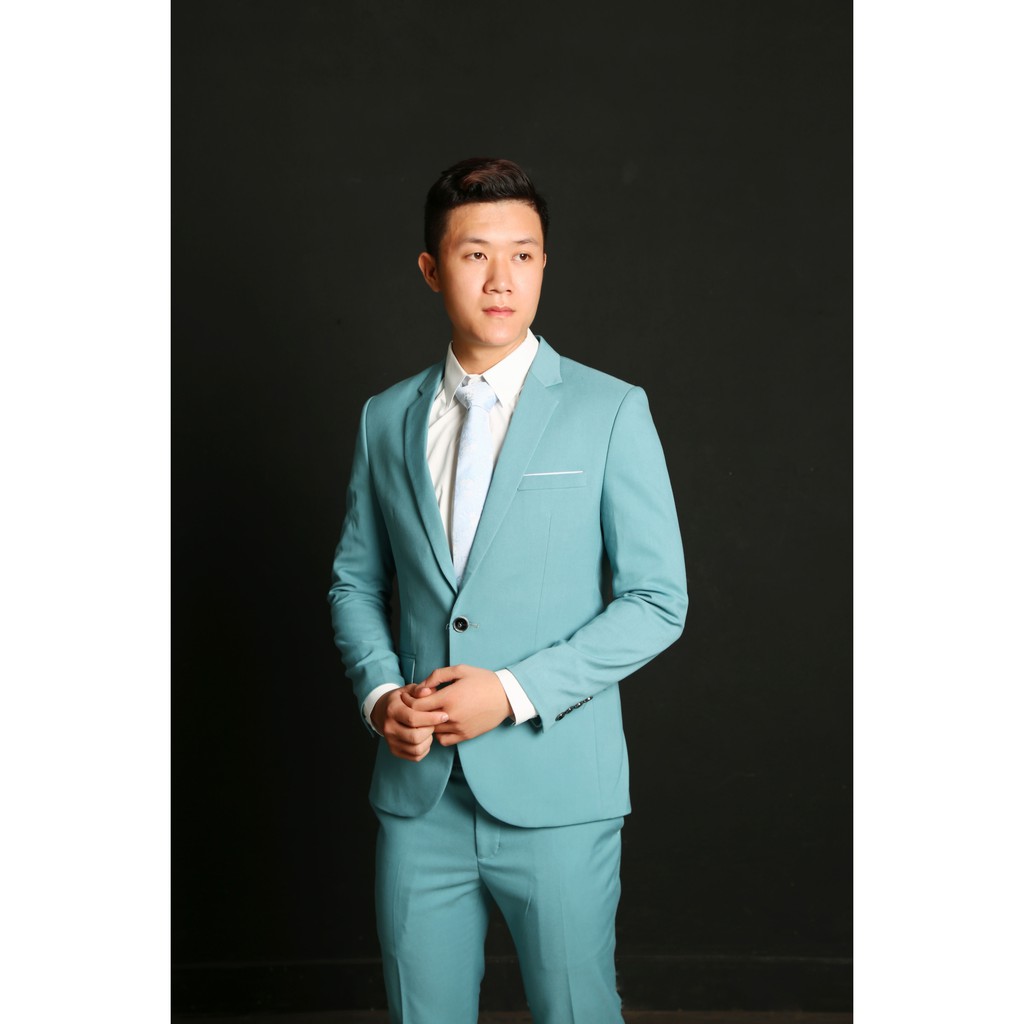 Veston Vest Cưới comple suit nam Hàn quốc