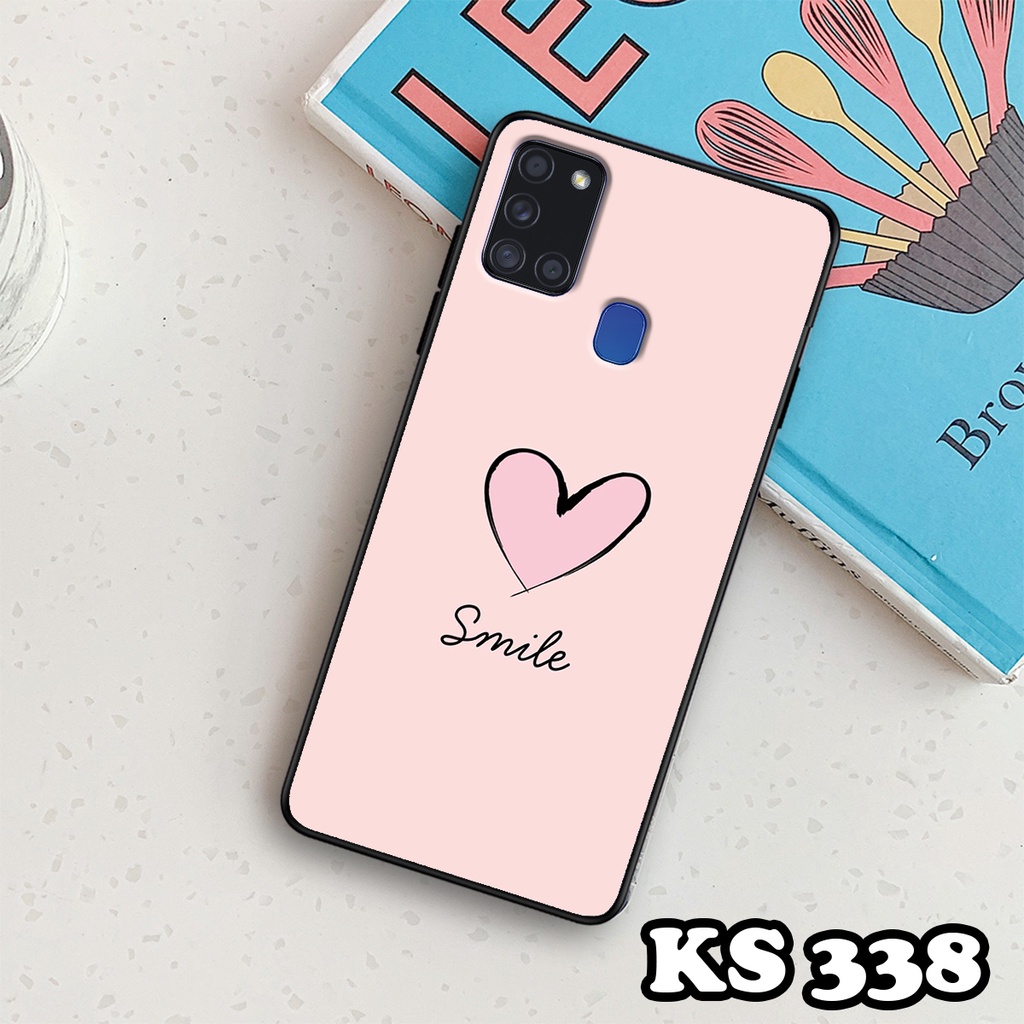Ốp lưng Samsung A21s - Samsung A21 - Ốp in hình LoveSmile - Chất liệu TPU cao cấp chống sốc bảo vệ máy