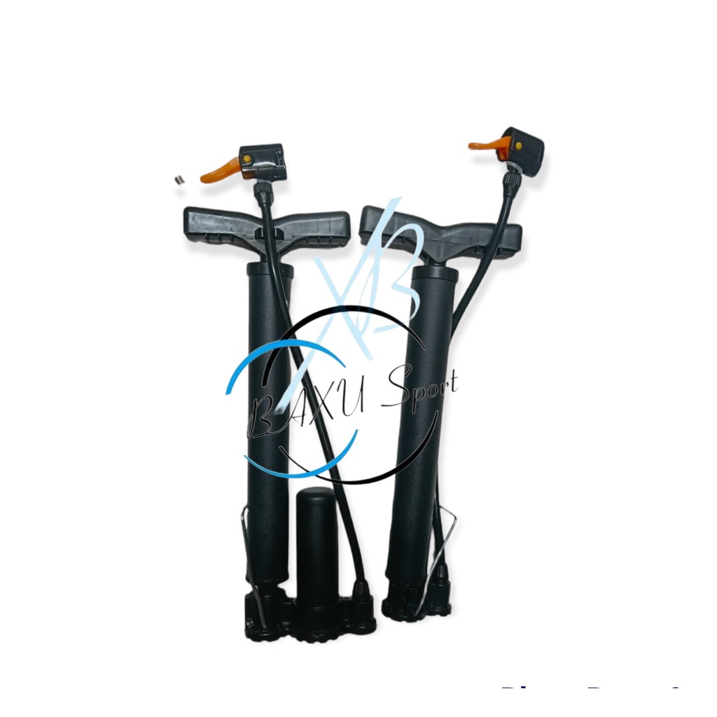 Ống bơm mini cầm tay loại tốt có trợ lực và không trợ lực màu sơn tĩnh điện nhám- dùng bơm banh,bánh xe đạp v.v.v
