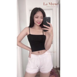 Áo hai dây basic 3 màu - Mã A09 (ẢNH THẬT)