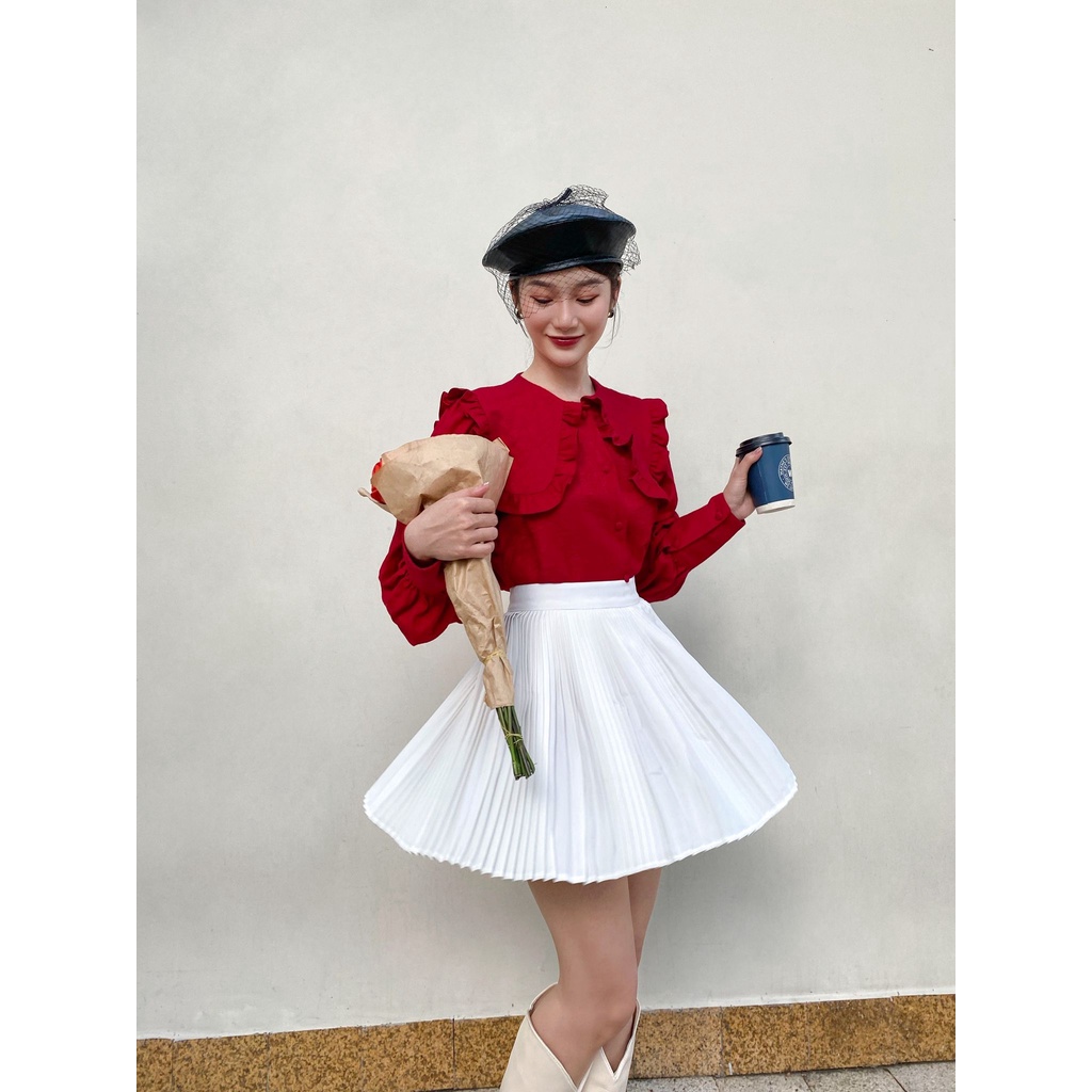 TUBYCATU | Áo sơ mi cổ bèo 5 màu | BigBuy360 - bigbuy360.vn