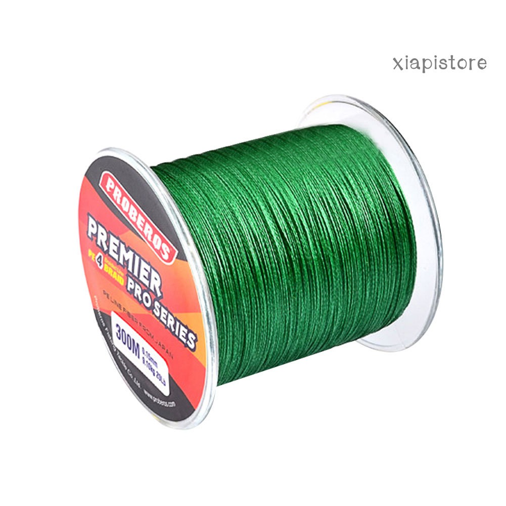 Cuộn Dây Câu Cá Bện 4 Sợi 300m 6lb-100lb